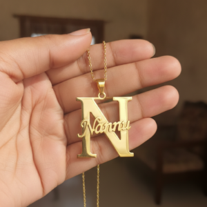 Personalized Initial & Name Necklace