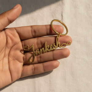 Personalized Heart & Infinity Name Keychain