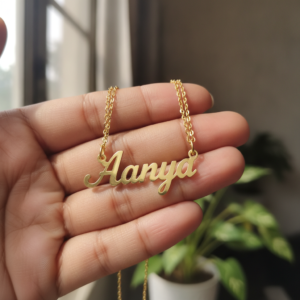 Personalized Classic Script Name Necklace