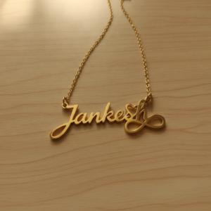 Personalized Heart & Infinity Name Necklace