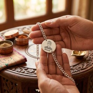 Photo Engraved Bracelet – Personalised Portrait Steel Jewellery